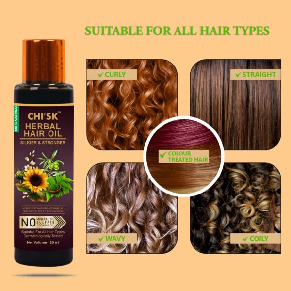 Herbal Hair Oil-120 ml - Image 3