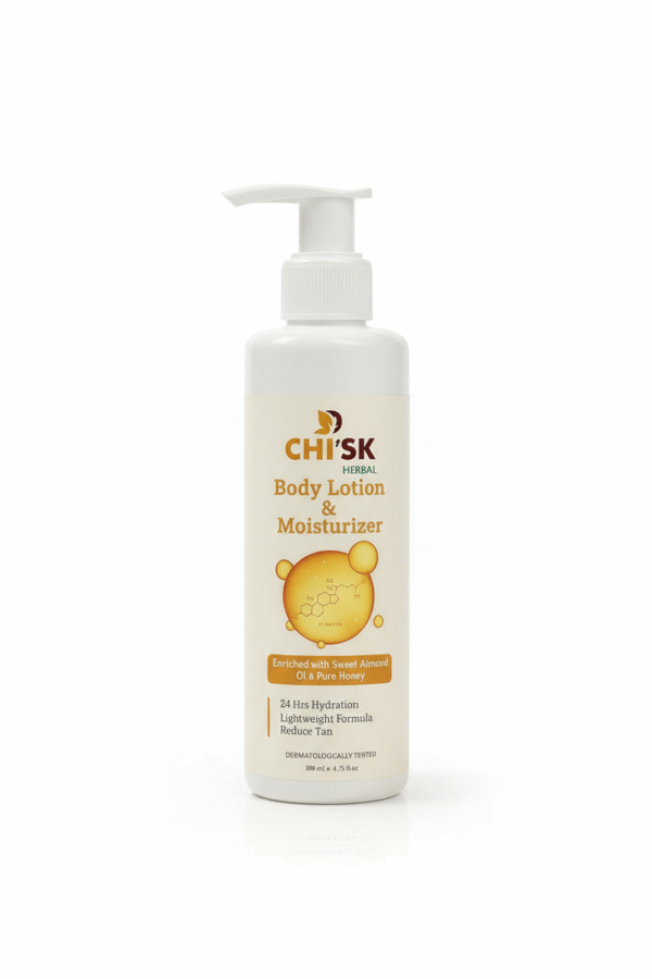 CHI'SK Body Lotion and Moisturizer - Almond Honey